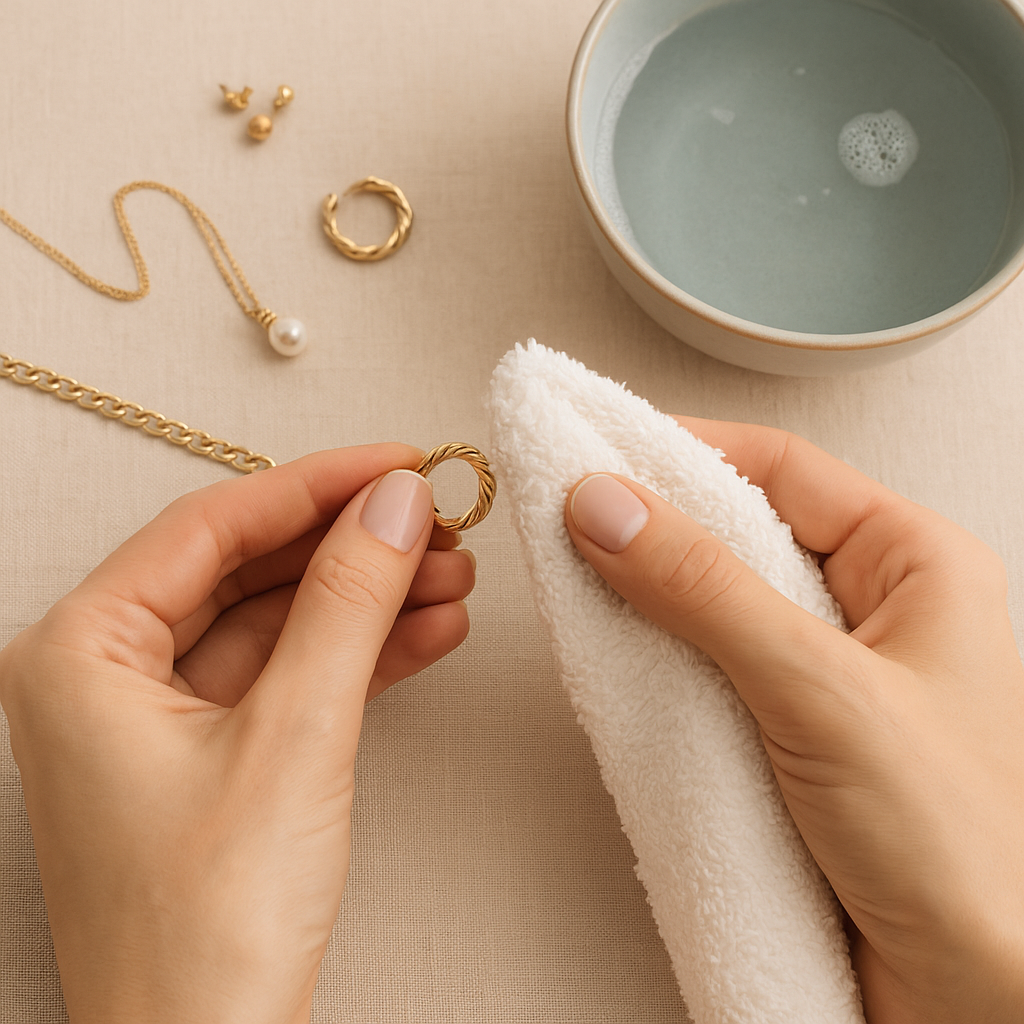 Cuidados com Joias: Limpeza Delicada em Casa